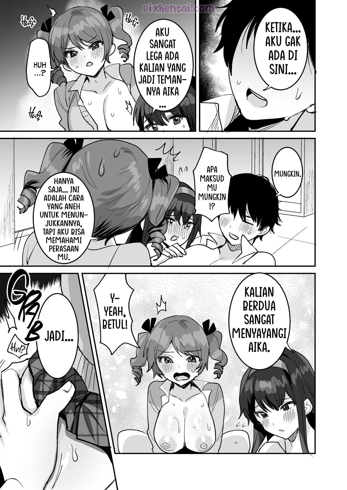 Komik hentai xxx manga sex bokep Suki na ko to ryouomoi ni naru hazu ga torimaki no joshi tachi ni doutei o ubawareta hanashi 40